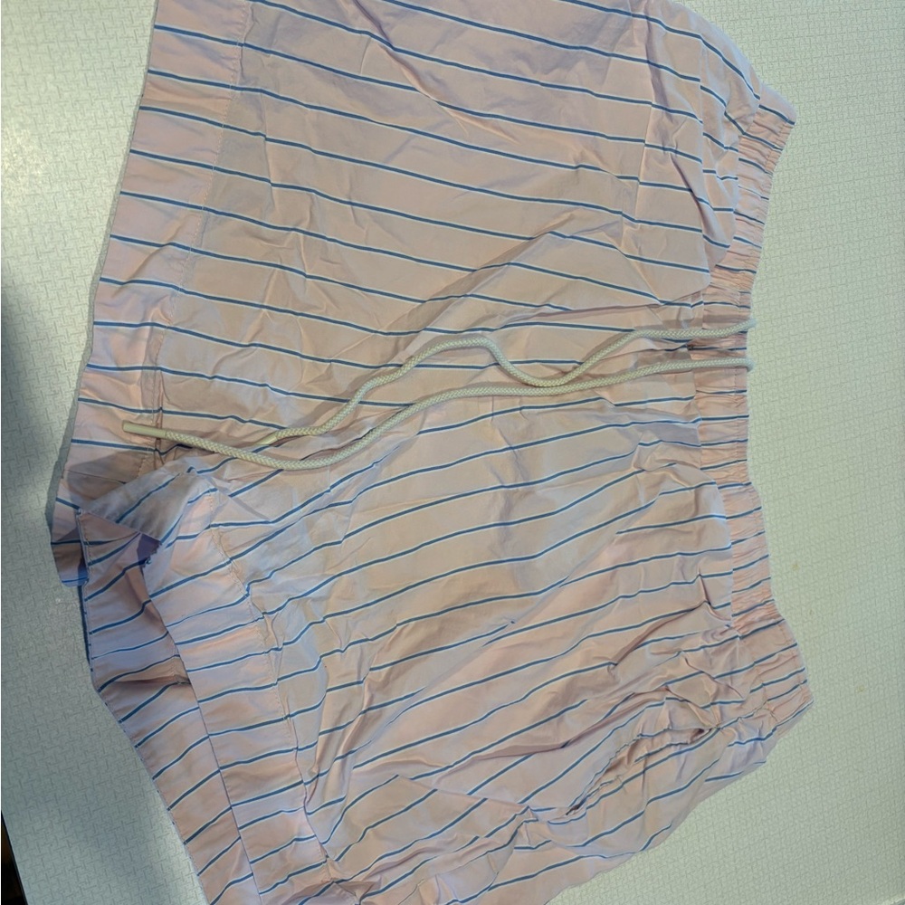 Abercrombie & Fitch Pink Striped Women’s Shorts
